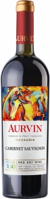 Вино Cabernet Sauvignon, Aurvin, IGP, 2022, 0.75 л