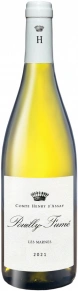 Вино Pouilly-Fume Les Marnes, Comte Henry d'Assay, AOC, 2021, 0.75 л