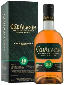 Виски Cask Strength, GlenAllachie, 10 лет, 0.7 л (п/у)