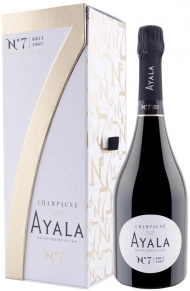 Шампанское Brut, Ayala №7, AOC, 2007, 0.75 л (п/у)