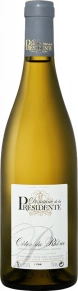 Вино Cotes du Rhone Blanc, Domaine de la Presidente, AOC, 2021, 0.75 л