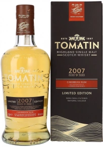 Виски Limited Edition Caribbean Rum, Tomatin, 9 лет, 0.7 л (п/у)