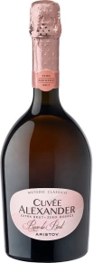 Игристое вино Cuvee Alexander Rose de Pinot Extra Brut, Aristov., 2021, 0.75 л