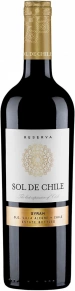 Вино Syrah, Sol de Chile, Reserva, 2019, 0.75 л
