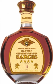Коньяк Sargis, 4 stars, 4 года, 0.5 л