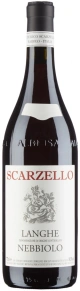 Вино Langhe Nebbiolo, Scarzello, DOC, 2020, 0.75 л