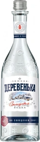 Водка Зимняя деревенька, Зимняя деревенька, 0.25 л