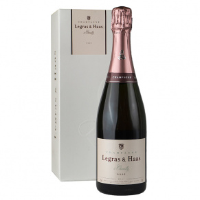 Игристое вино Rose, Champagne Legras et Haas