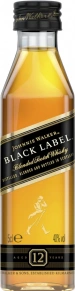 Виски Black Label, Johnnie Walker, 12 лет, 0.05 л