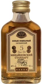 Коньяк Михайловский стандарт, 5 лет, 0.1 л