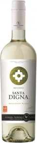Вино Sauvignon Blanc, Santa Digna, Reserva, 2019, 0.75 л