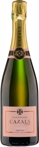 Шампанское Cuvee Rosee, Claude Cazals, AOC, 2021, 0.75 л