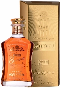 Коньяк Золотой, VSOP, 5 лет, 0.5 л (п/у)