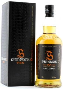 Виски Springbank, 10 лет, 0.7 л (п/у)