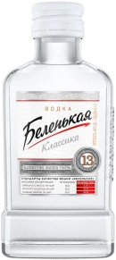 Водка Беленькая, 0.1 л