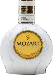 Ликер White Chocolate Vanilla Cream, Mozart, 0.5 л