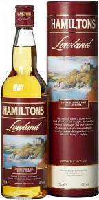 Виски Lowland Single Malt, Hamiltons, 0.7 л