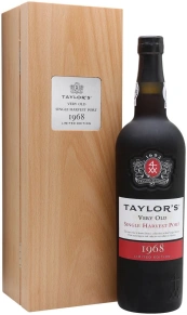 Портвейн Very Old Single Harvest, Taylor's, 1968, 0.75 л (п/у)
