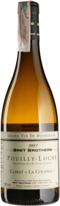 Вино Pouilly-Loche Climat La Colonge, Bret Brothers, AOC, 2017, 0.75 л