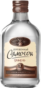 Водка Ячмень, Деревенский самогон, 0.2 л