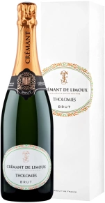 Игристое вино Brut, Tholomies, AOC, 0.75 л (п/у)