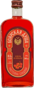 Ликер Клюква на Коньяке, Боярская душа, 0.5 л