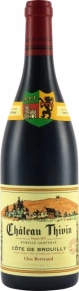 Вино Clos Bertrand, Chateau Thivin, AOC, 2018, 0.75 л