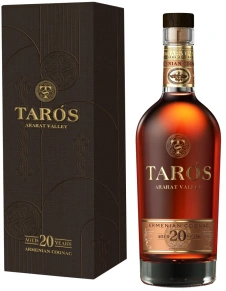 Коньяк Taros, 20 лет, 0.7 л (п/у)