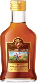 Коньяк Казачий танец, 5 лет, 0.1 л
