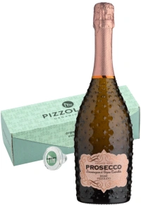 Игристое вино Prosecco Rose Brut, Pizzolato, DOC, 0.75 л (п/у)