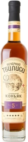 Коньяк Вечерний Тбилиси, 5 звёзд, 5 лет, 0.5 л