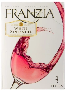 Вино White Zinfandel, Franzia, 3 л