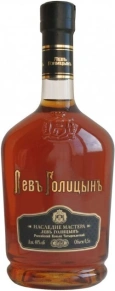 Коньяк Наследие Мастера, Левъ Голицынъ, 4 Zvezdy, 4 года, 0.5 л