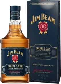 Виски Double Oak, Jim Beam, 4 года, 0.7 л (п/у)