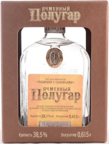 Водка Barley, Polugar, 0.615 л (п/у)