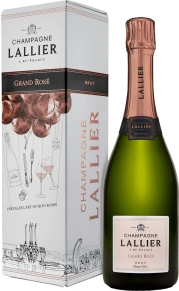 Шампанское Grand Rose Brut Grand Cru, Champagne Lallier, AOC, 0.75 л (п/у)