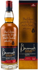 Виски Cask Strength, Benromach, 10 лет, 0.7 л (п/у)