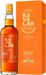 Виски Solist Brandy Single Cask, Kavalan, 6 лет, 0.7 л (п/у)