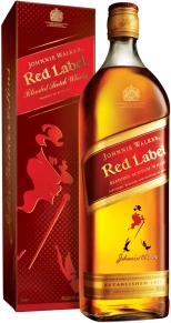 Виски Red Label, Johnnie Walker, 1 л (п/у)