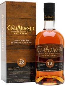 Виски Pedro Ximenez Sherry Wood Finish, GlenAllachie, 12 лет, 0.7 л (п/у)
