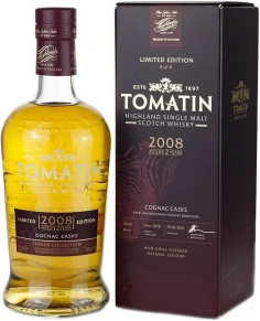 Виски Limited Edition French Collection Cognac Casks, Tomatin, 12 лет, 0.7 л (п/у)