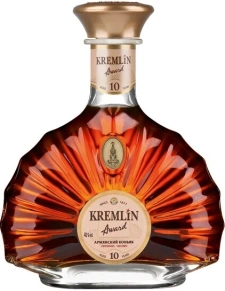 Коньяк Kremlin Award, 10 лет, 0.7 л (п/у)