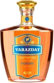 Коньяк Varazdat, 5 zvezd, 5 лет, 0.5 л (п/у)