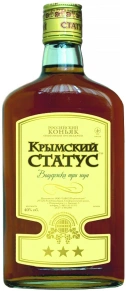Коньяк Крымский Статус, 3 Stars, 3 года, 0.5 л