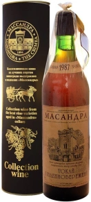 Вино Коллекционное вино Токай Южнобережный, Массандра, 1987, 0.7 л
