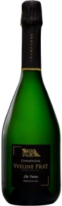 Шампанское Les Folies Premier Cru Brut, Yveline Prat, AOC, 2019, 0.75 л