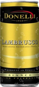 Игристое вино Lambrusco dell'Emilia Bianco, Donelli, IGT, 0.2 л