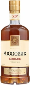 Коньяк Людовик, 3 звезды, 3 года, 0.5 л