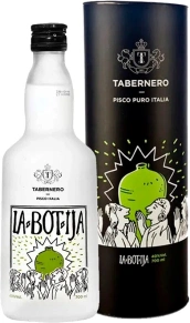 Водка La Botija Pisco Puro Italia, Tabernero, 0.7 л (п/у)