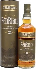 Виски Temporis Peated, Benriach, 21 год, 0.7 л